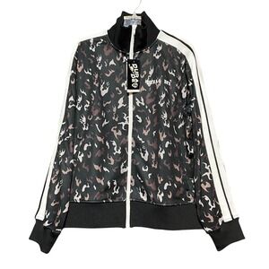 Durag Dev x Billie Eilish Vintage Cursed Flame Print Track Jacket Size L Brown